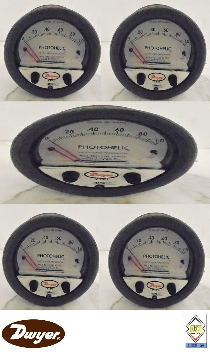 Dwyer A3301 Photohelic Pressure Switch Gauge Range .5-0-.5 Inch w.c.