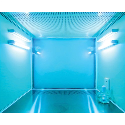 UV Disinfectant Sterilization Chamber - 1-2mm Mild Steel, Rectangular Shape | Designed for Office Use, Effective Germicidal Properties
