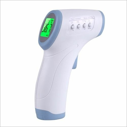 White Digital Display Infrared Thermometer