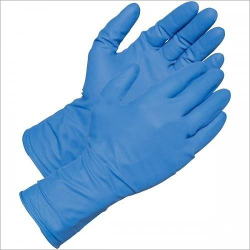 Sky Blue Surgical Disposable Gloves