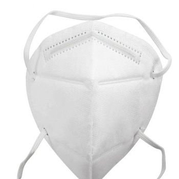 N95 Protective Face Mask - Reusable and Washable, White Color, Adjustable Loop for Comfort | Fluid and Water Resistant Protection Against Pollution