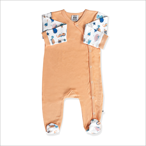 Washable Full Sleeve Footed Romper