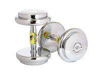 Chrome Steel L-Key Dumbbells
