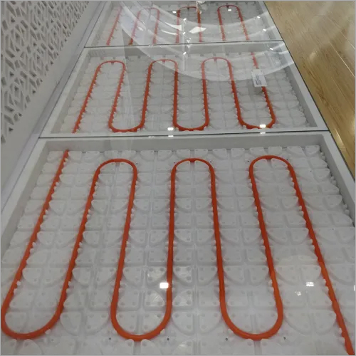 Heating And Cooling Floor Piping