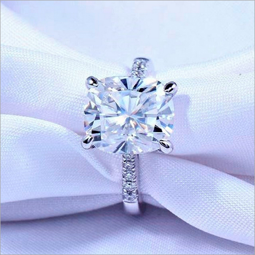 10X8Mm Elongated Gorgeous Simulated Diamond Solitaire Engagement Ring Gender: Women