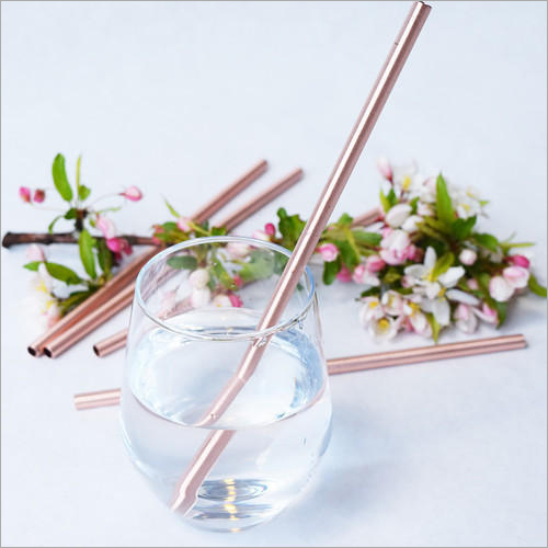 Copper Straws By INDIAN CRAFTS INC