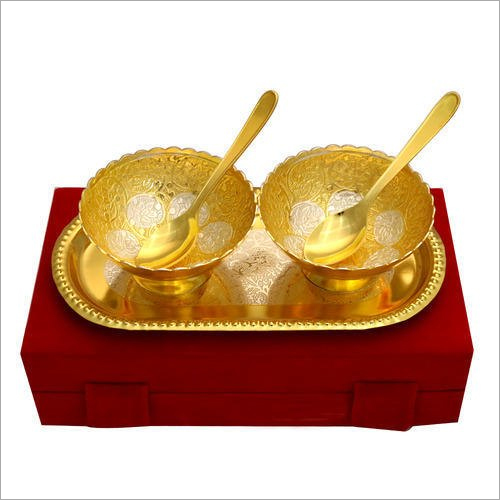 Silver And Gold Plated Bowls