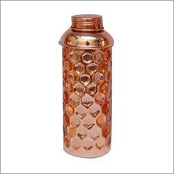 Designer Pure Copper Water Bottle By INDIAN CRAFTS INC