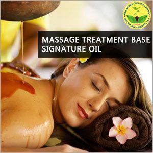 Massage Treatment Base Signature Oil - 100% Pure Herbal Formula | CAS No: 94603-90-4, Odour: Herbal Characteristic, Volume: 50-1000 mL, Store in Cool