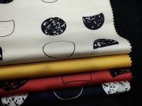 100% Cotton Printed Fabric - Dobby Style, Printed Texture | Ideal For Garment Production And Fashion Design Applications