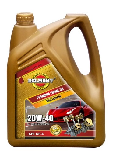 20W40 Car Engine Oil - Color: Amber To Brown