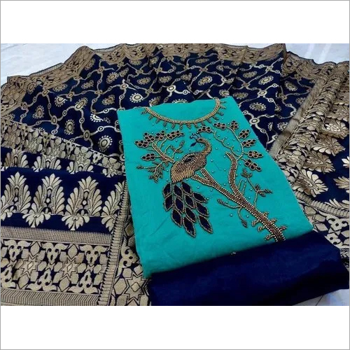 Silk handwork dress