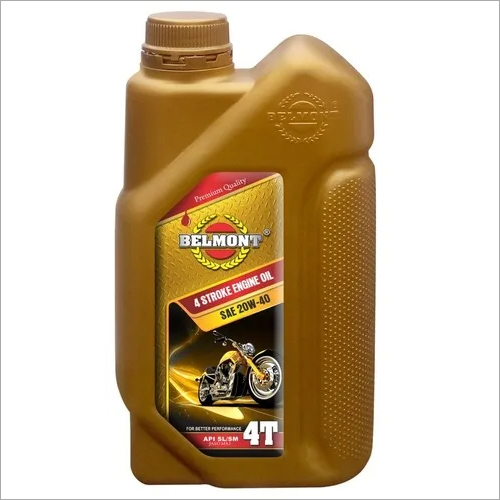 Sae 20W-40 Bike Engine Oil - Color: Fine Golden