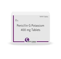 Penicillin G Potassium Tablets - Antibacterial Treatment , Easy To Store In Cool & Dry Place