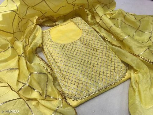 Heavy satin dress material