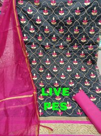 GOTA PATI WORK DRESS MATERIAL