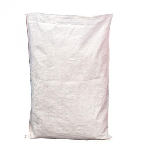 Plain White HDPE Woven Sack