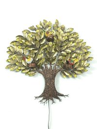 Easy To Clean Bird Nest On Tree With Led