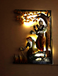 Eco-friendly Wonderland Radha Krishna Frame