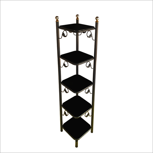 5 Self Glass Corner Stand