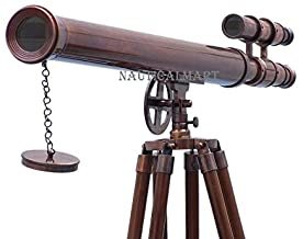 Nauticalmart Floor Standing Oil-rubbed Bronze Griffith Astro Telescope 64"