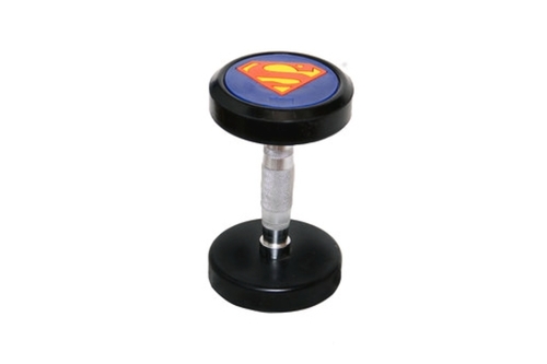 Superman PU Coated Dumbbells