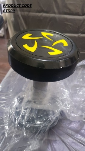 Flower Design PU Coated Dumbbells