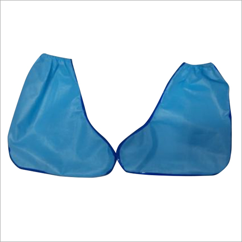 Shoe Cover - Non-Woven Polypropylene, Sky Blue, Medical Grade, Disposable with Adjustable Strap