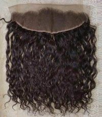 Raw Curly Hair Frontal Transparent lace