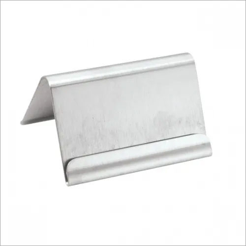 Shinning Steel Signage Menu Table Tent Card Holder 9 Cm