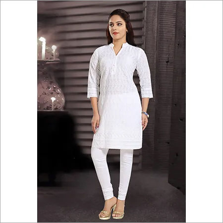 chikan kurti 