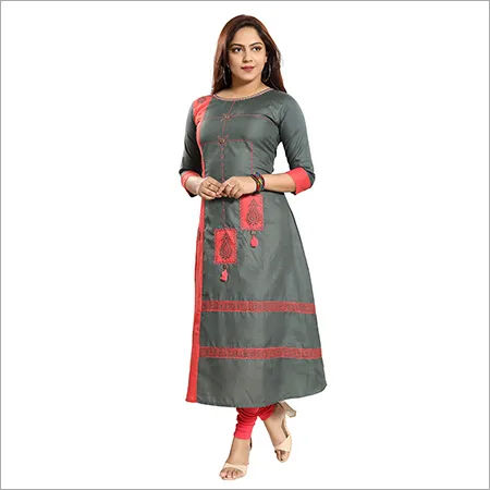 printed designer kurti 