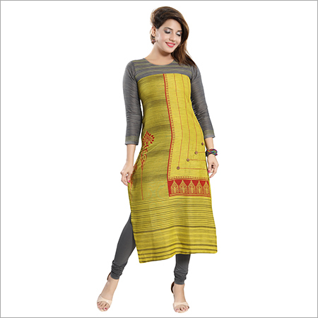Ladies Rayon Printed Kurti