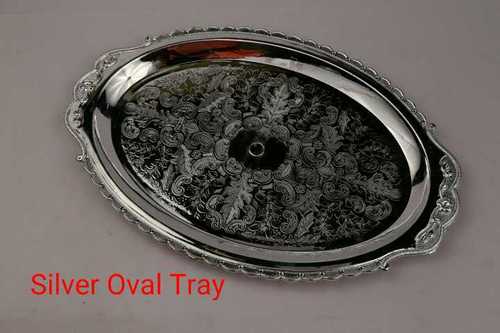 OVAL TRAY (SILVER)