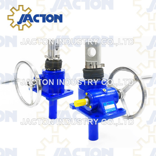 15 tonne worm gear machine screw jacks anti-rotation (keyed) design option