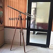 Nauticalmart Solid Brass Griffith Astro Nautical Telescope With Tripod Stand 64"