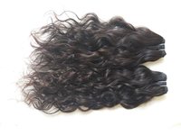 Single Donor Raw Indian Wavy Hair Bundles Remy Wavy Human Hair