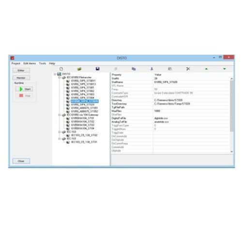Siemens SICAM DISTO Software for detection and storage of fault records