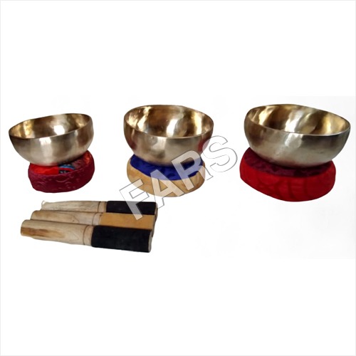 Golden Finish Singing Bowl
