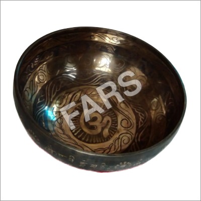 Mantra Careved Singing Bowl