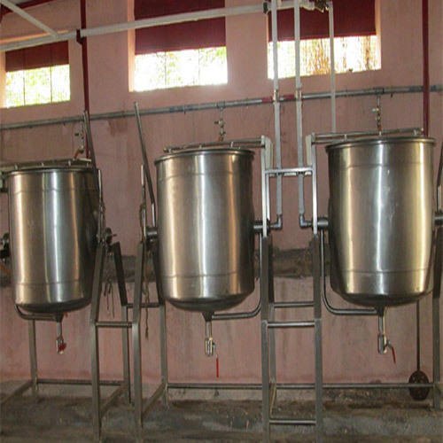 Low Noice Double Jacketed Vessel For  Sambar 150 Ltr
