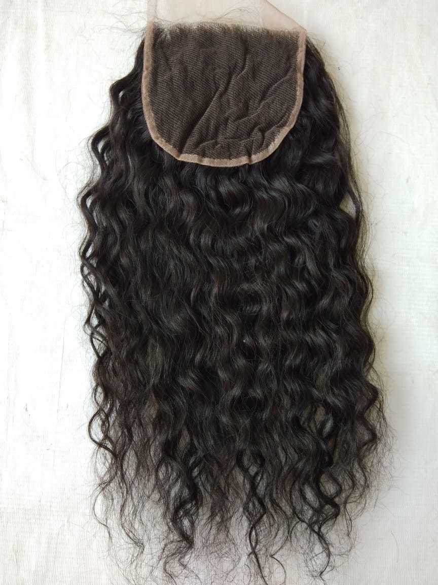 Wavy Human Hair  Unprocessed Human Hair Extensions