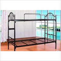 Black Stainless Steel Bunk Bed