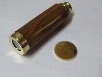 14" Inch Handcraft Nautical Brass Spyglass Telescope With Lens Cap
