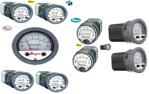 Dwyer A3020 Photohelic Pressure Switch Gauge