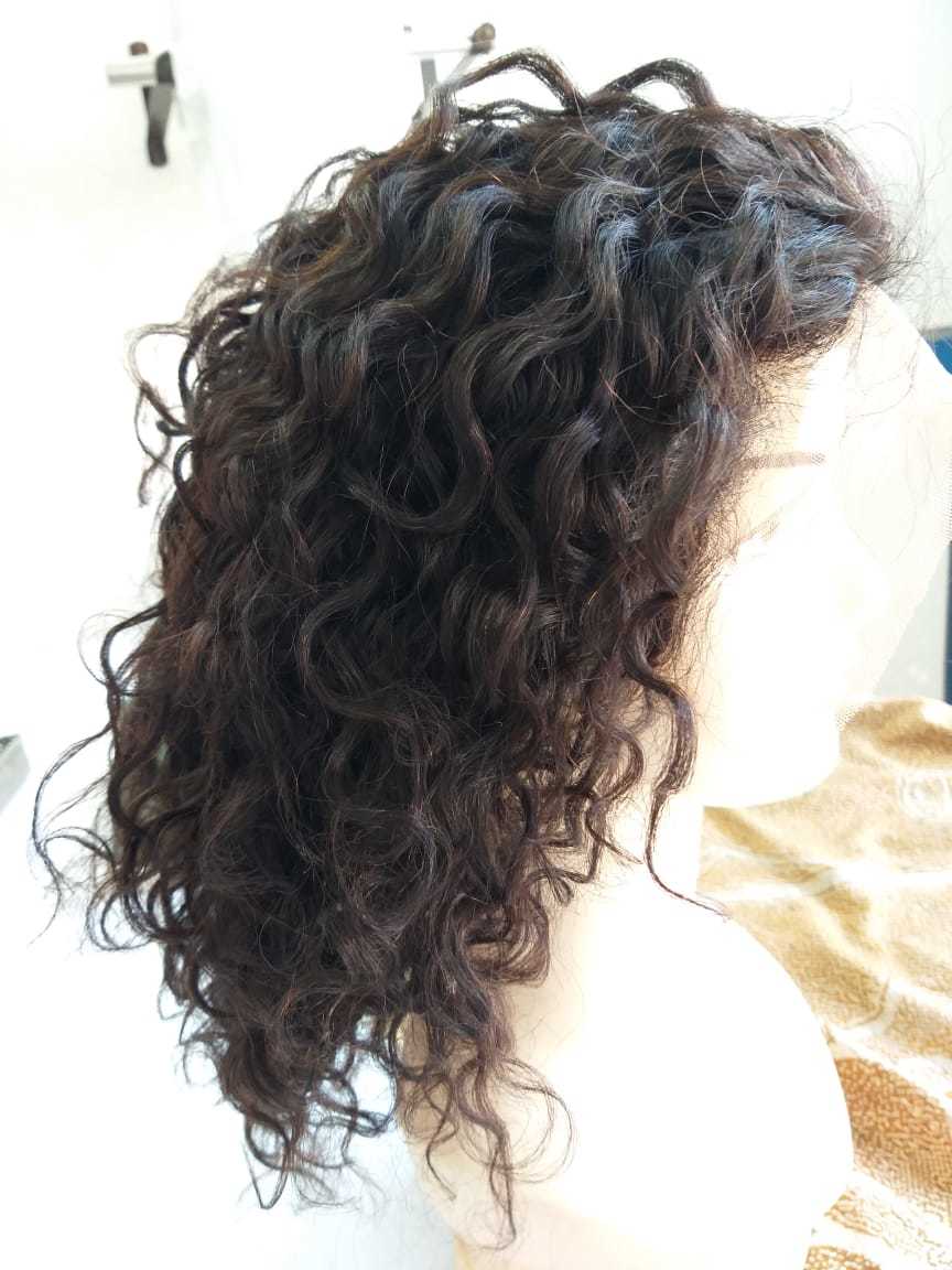 100% Virgin Hair,human Hair ,steam Processed Curly Hair