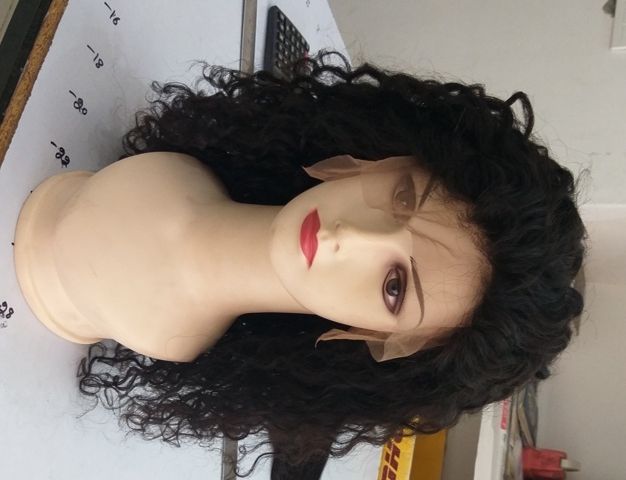 Curly Lace Front Wig Human Hair