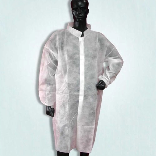 White Non Woven Lab Coat