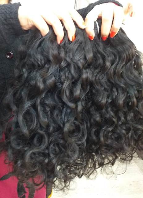 Raw Deep Curly Human Hair