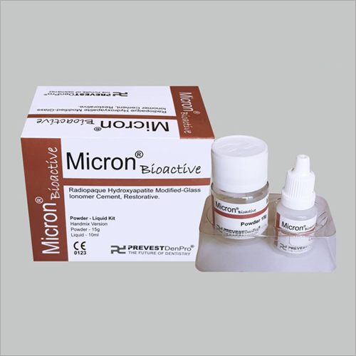 Micron Bioactive- Hydroxyapatite Modified-Glass Ionomer Cement, Restorative